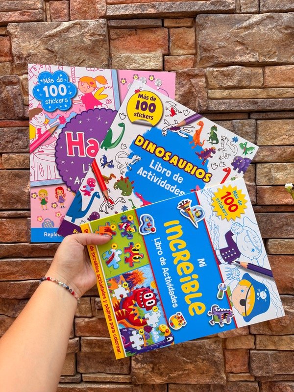 Producto - Libro de actividades CON STICKERS