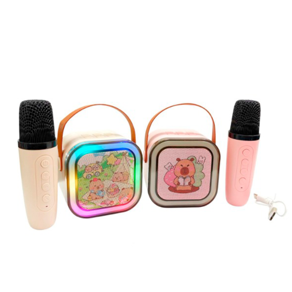 Producto - PARLANTE MINI CON MICROFONO CAPYBARA