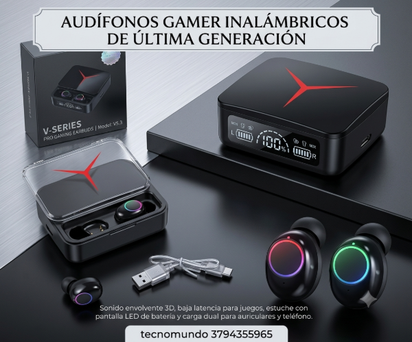Producto - auricular tipo gamer