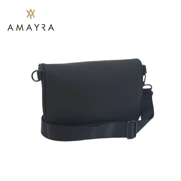 Producto - Riñonera Amayra doble hebilla negra 67-7400044 - 1