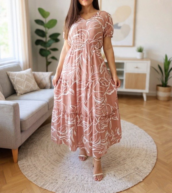 Producto - Vestido Gia (nude tostado)