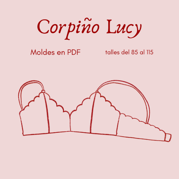 Producto - Molde PDF - Corpiño Lucy