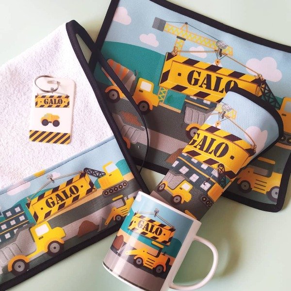 Producto - Set de Jardín Personalizado de 6 piezas - INCLUYE IDENTIFICADOR DE MOCHI