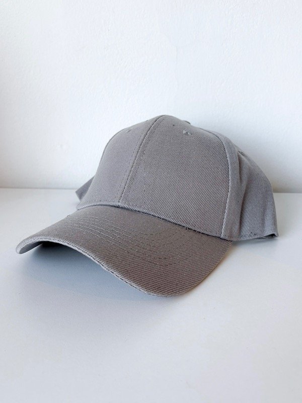 Producto - Gorra lisa (Gris)
