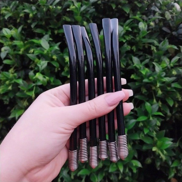 Producto - Bombilla Aluminio Color NEGRA