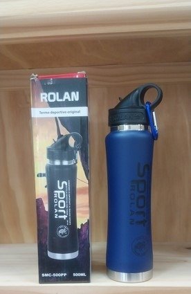 Producto - Botella deportiva Rolan azul