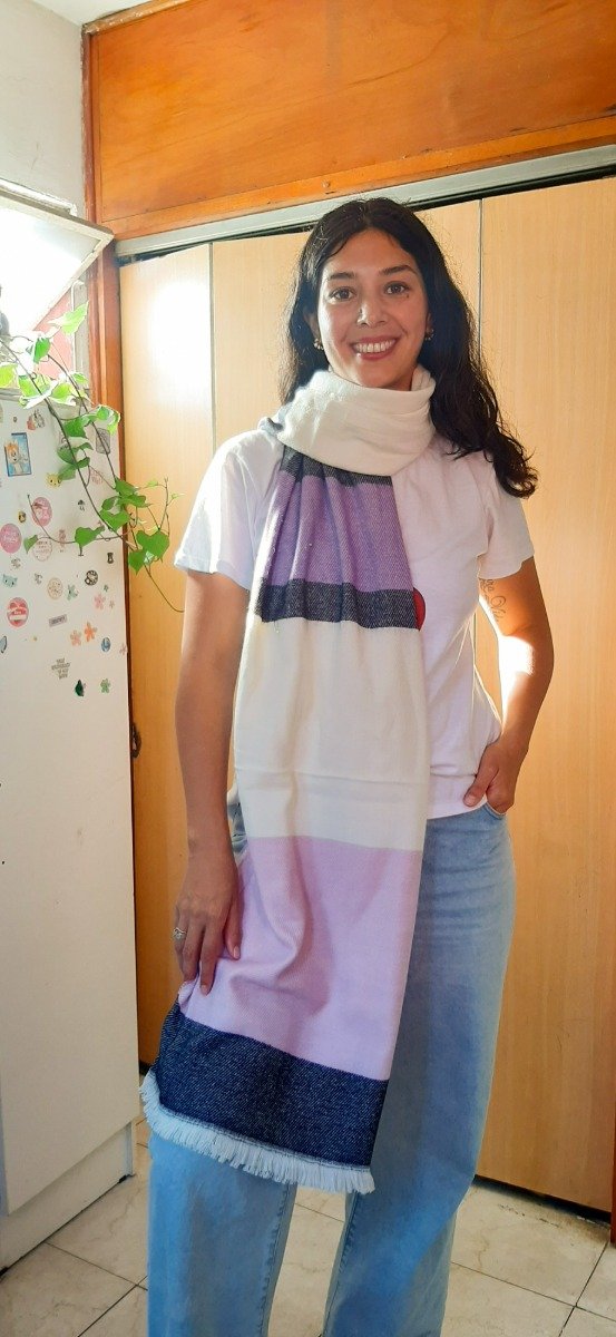 Producto - Ruana lila