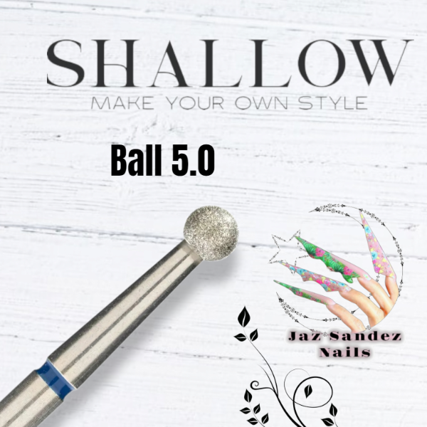 Producto - FRESA DIAMANTADA BALL AZUL 5.0 SHALLOW