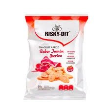 Producto - Snack arroz tipo Twistos Sabor Jamón paq. x500gr "Riski Dit"