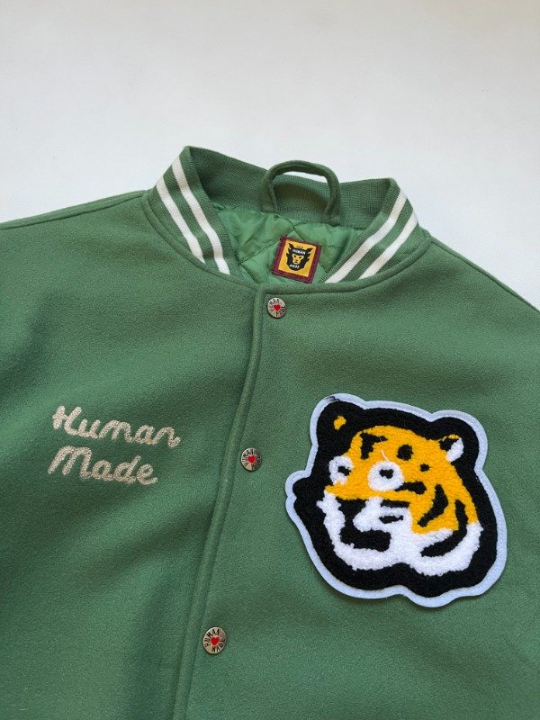 Producto - Human Made Hot Dog Tiger Wool Varsity Jacket - 4