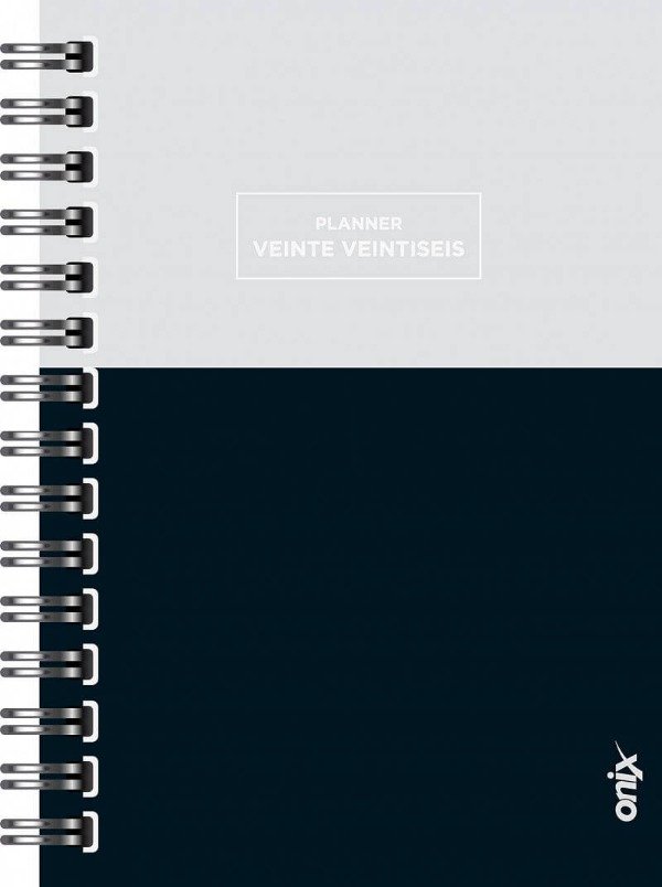 Producto - AGENDA 2026 ONIX PLANNER C/ESP. SEMANAL 16x21cm