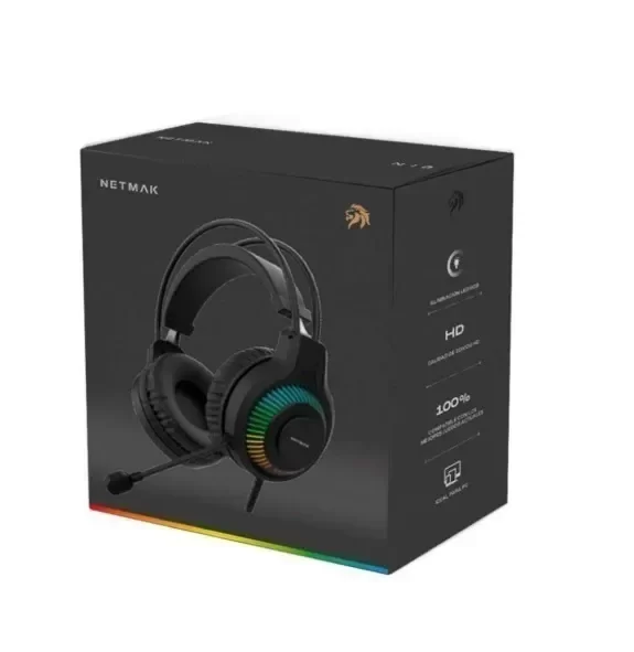 Producto - Auricular GAMER NETMAK RGB NM-N18 - 2