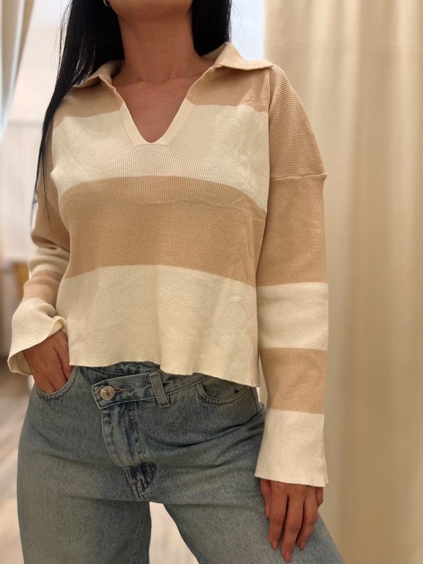 Producto - Sweater chomba rayado - 6