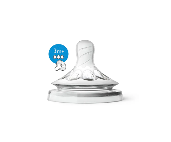 Producto - Tetinas Philips Avent Natural 3m+ Flujo Medio. Sin BPA