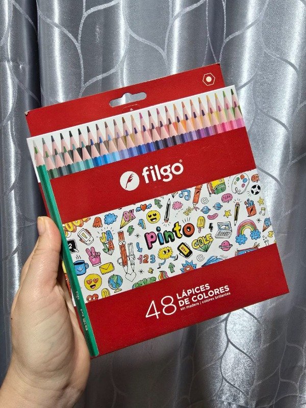 Producto - Lápices de colores filgo x48