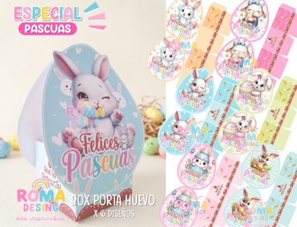 Producto - Porta huevo pascuas