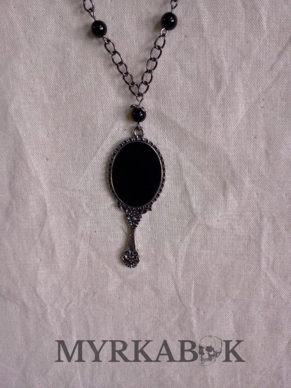 Producto - Collar Espejo Negro de Protección - 1