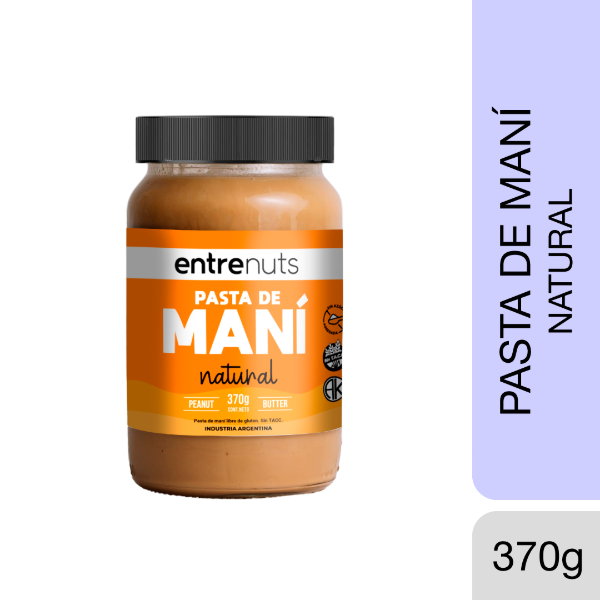 Producto - PASTA DE MANI ENTRENUT NATURAL