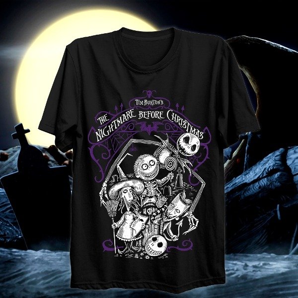 Producto - Remera Extraño mundo de Jack X Tejikara Store