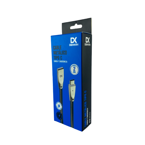 Producto - Cable Tipo C metal Dekkin