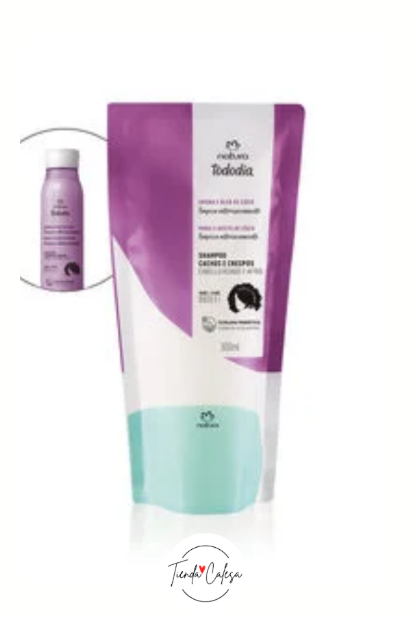 Producto - Tododia - Shampoo Rizos - Mora y Aceite de Coco - 1