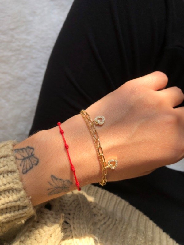 Producto - Pulsera corazones