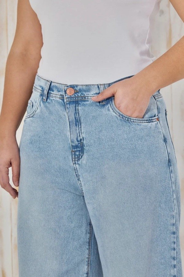 Producto - Jean WIDELEG CENITHO CELESTE CLÁSICO 836 - RÍGIDO - 2