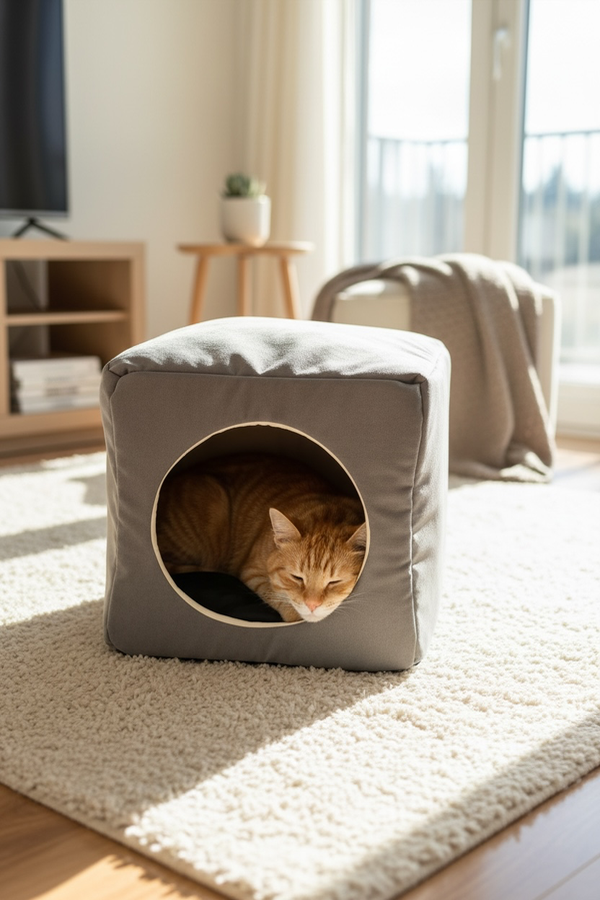 Producto - CUBO PARA GATO 2 POSICIONES 30x30cm