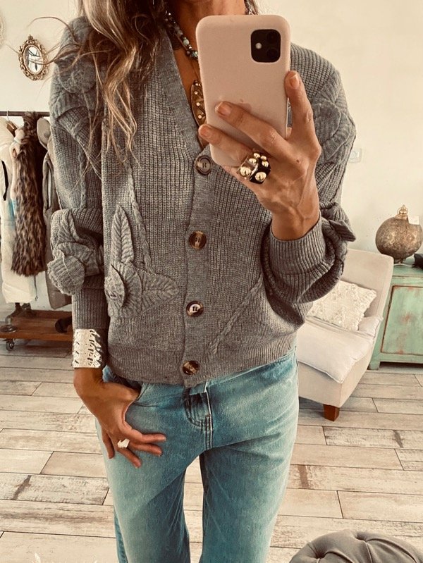 Producto - Saco Helena gris