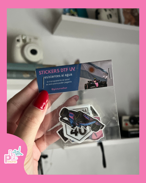 Producto - packs de 5 stickers - souvenir - 2