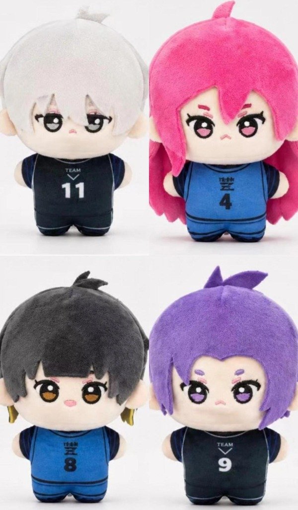 Producto - Peluches tipo llavero Blue Lock 13cm (ingrese para elegir)