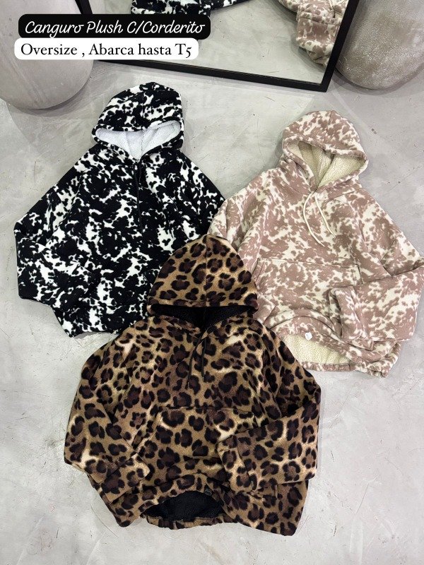 Producto - CANGURO PLUSH ESTAMPADO