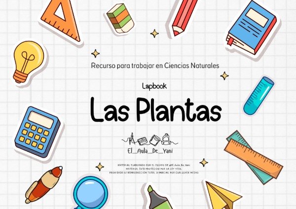 Producto - Lapbook LAS PLANTAS