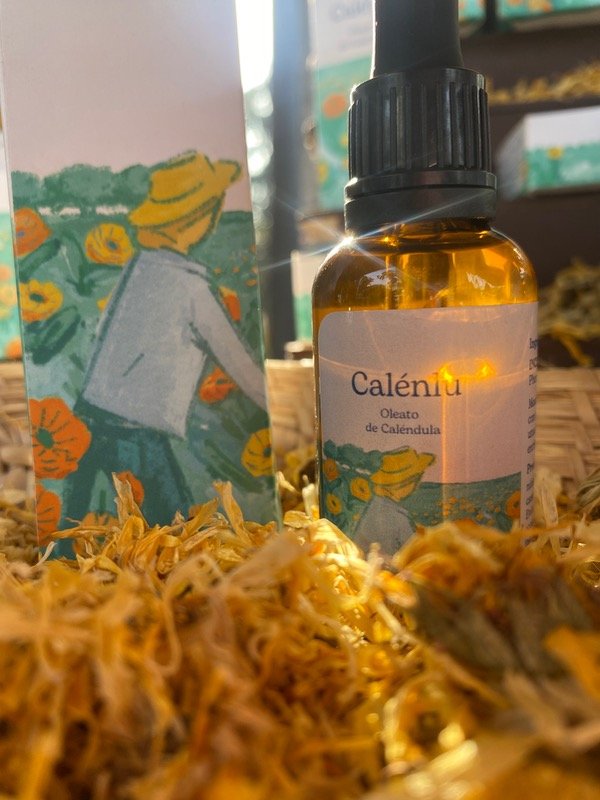 Producto - Oleato de caléndula. Gotero 30ml