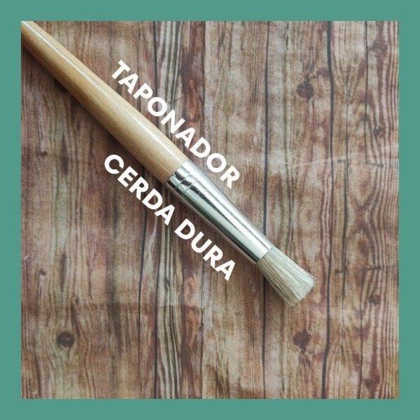 Producto - Pincel Taponador (Cerda Blanca Dura)