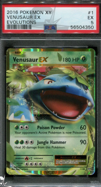 Producto - Evolutions #1 Venusaur EX PSA 5