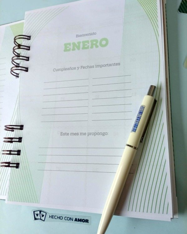Producto - Agenda semanal Vertical Marine - 3