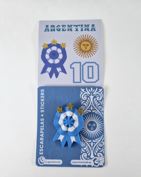 Producto - Escarapela + Stickers