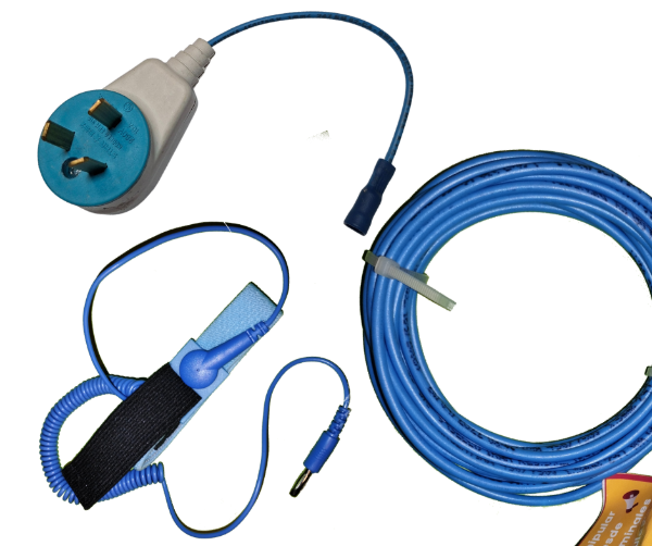 Producto - Kit Earthing Pulsera por enchufe c/envío gratis a Suc de Correo Argentino