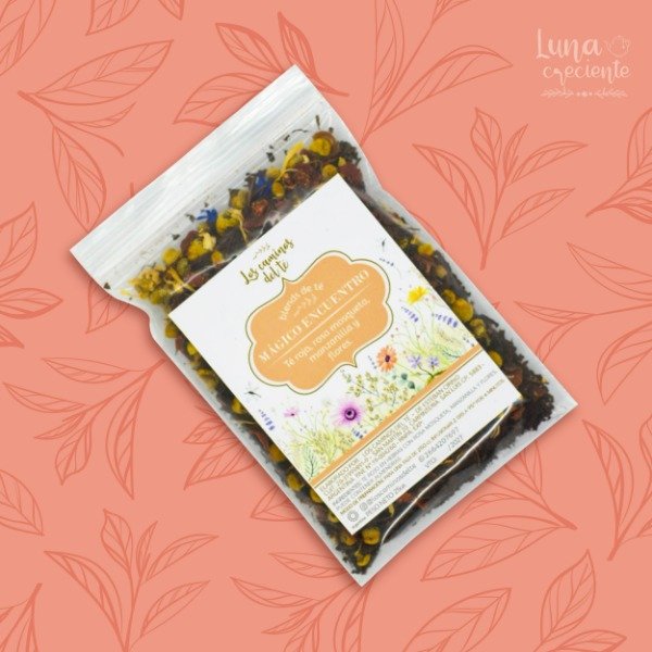 Producto - Mágico Encuentro- Té rojo, Rosa mosqueta, Manzanilla, Flores - 0