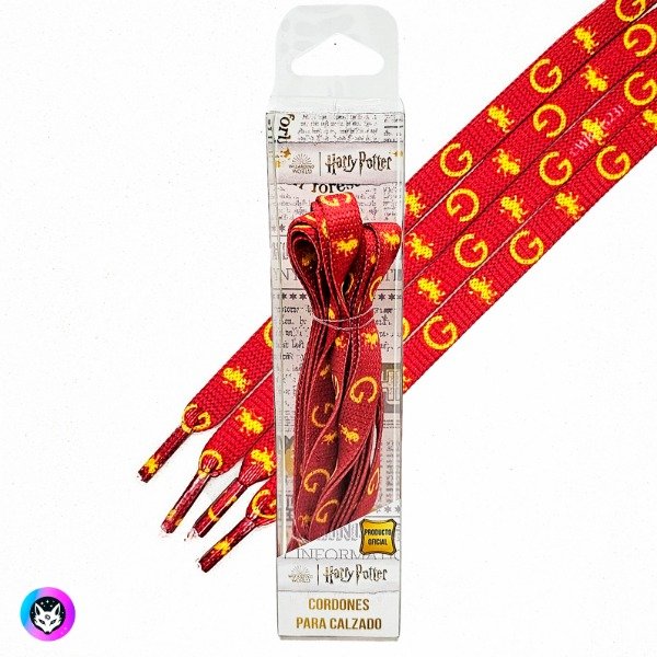 Producto - Cordón de zapatillas "GRYFFINDOR" Harry Potter - Licencia oficial