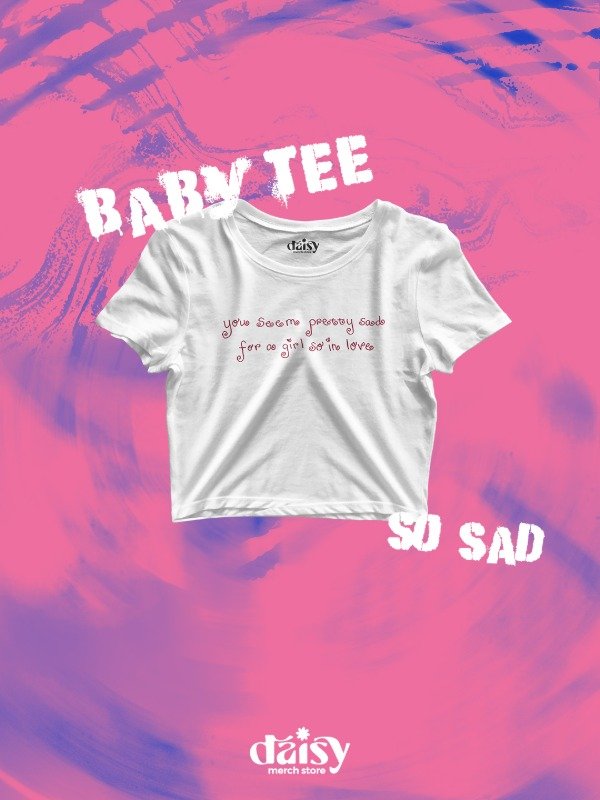 Producto - BABY TEE SO SAD