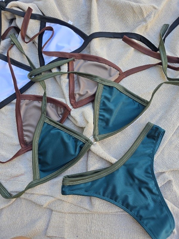 Producto - CONJUNTO DE BIKINI COMBINADA TRIANGULO