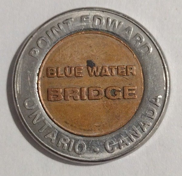 Producto - Token - Blue Water Bridge Port Huron. Ontario Canadá - 1