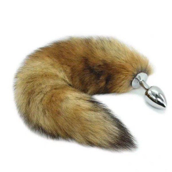 Producto - Plug Cola de Zorro Acero Quirúrgico