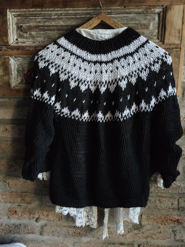 Producto - Sweaters de hilo base negro