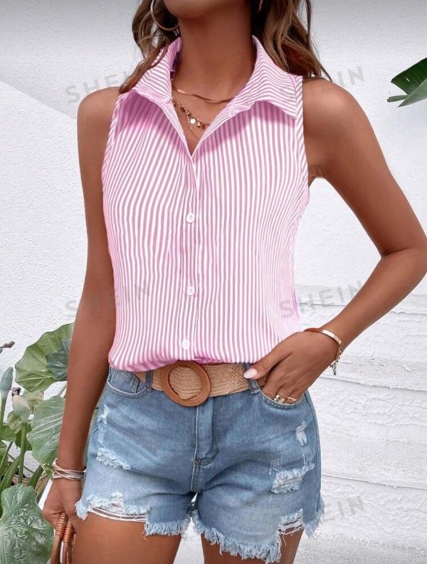 Producto - Camisa sin mangas casual