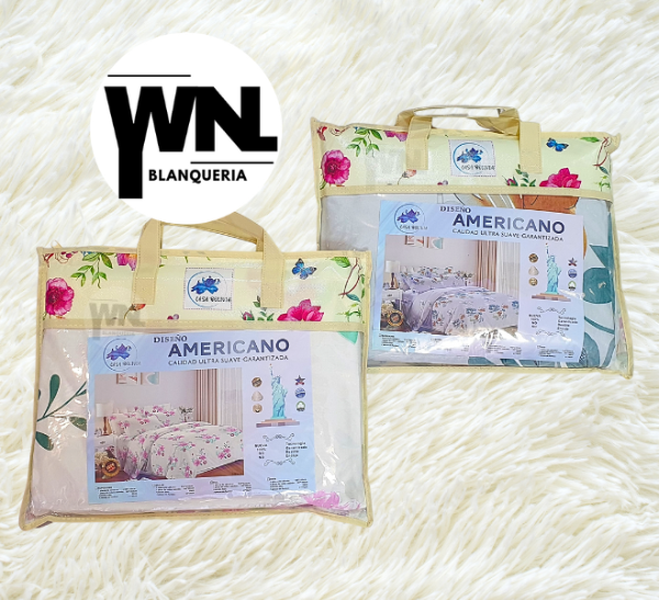 Producto - SABANAS DISEÑO AMERICANO FULL