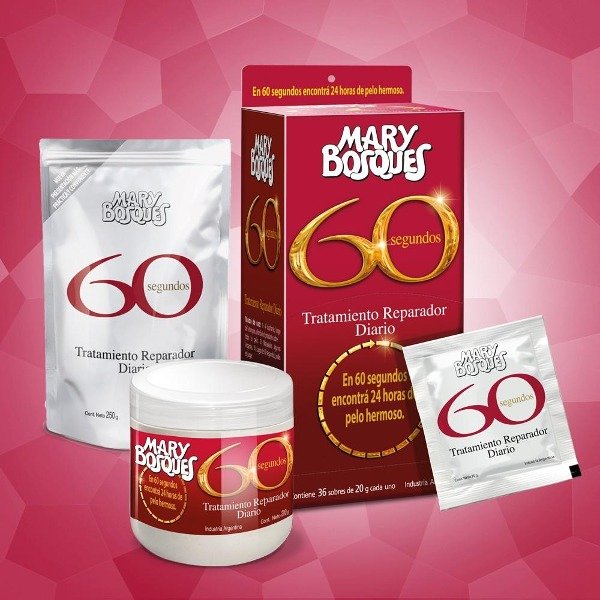 Producto - Mary Bosques 60 segundos en Pote x200g
