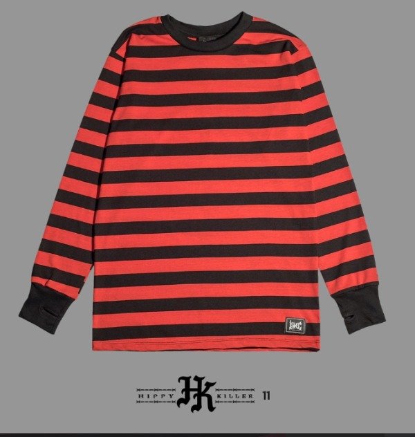 Producto - camiseta rayada hippy killer
